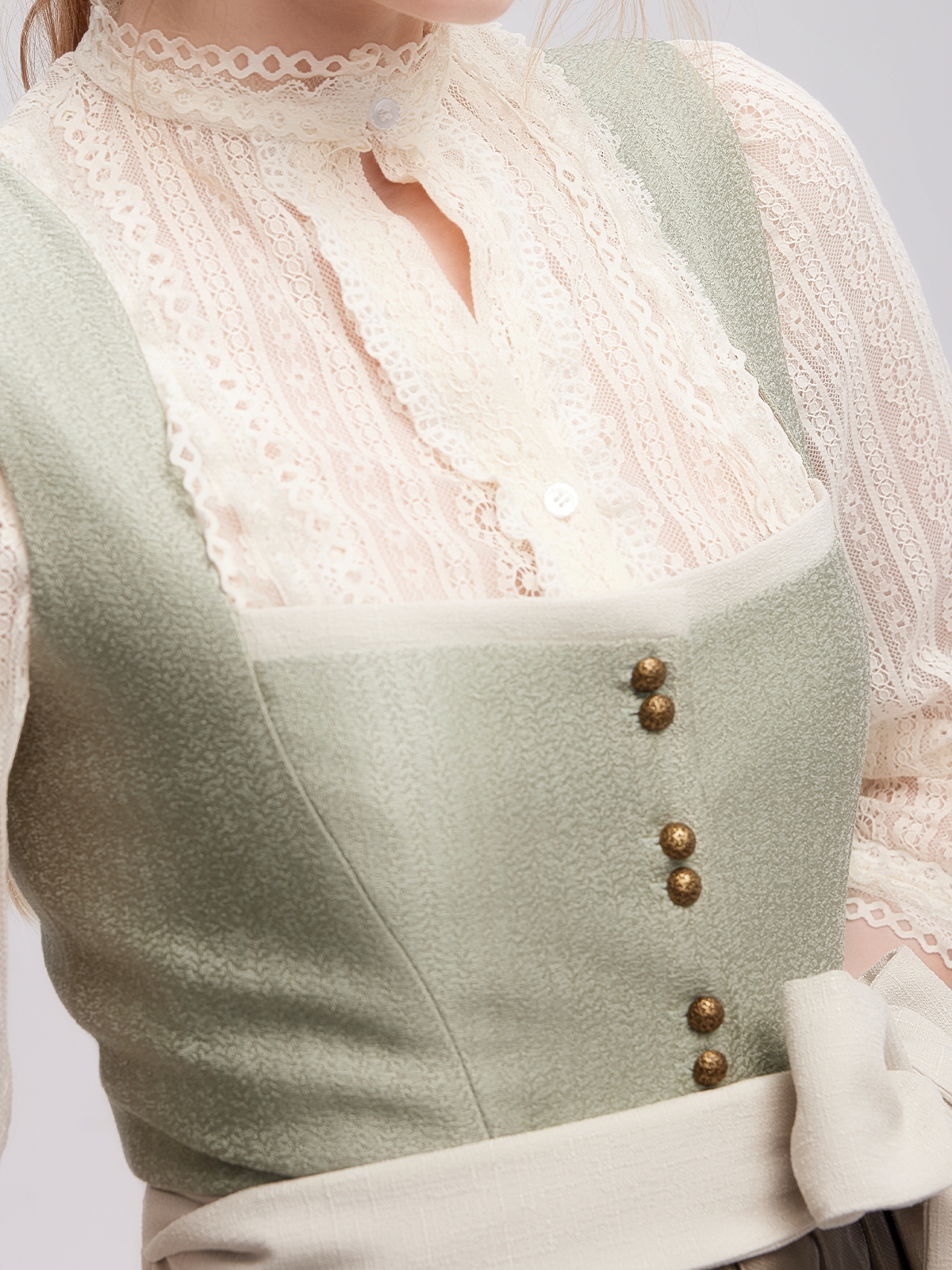 Dirndl Petite in Grün