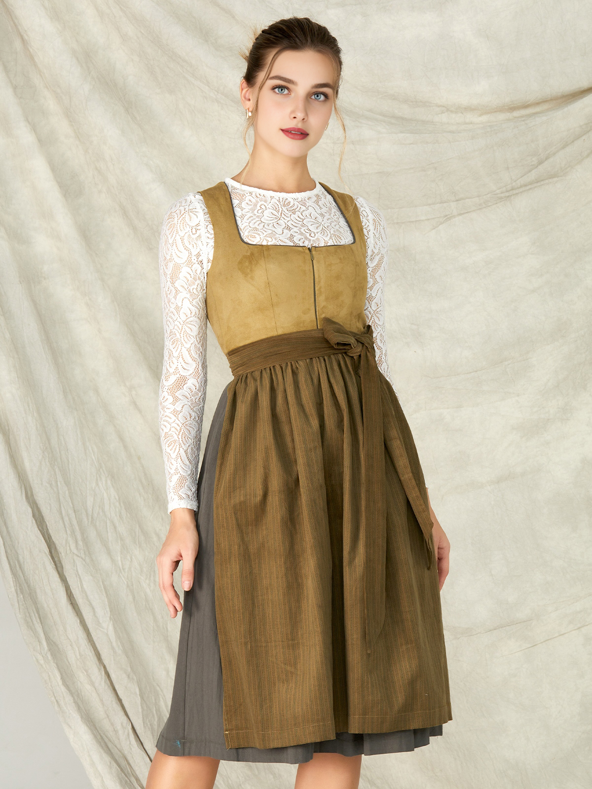 Dirndl Grün Braun – Eleganz und Natürlichkeit