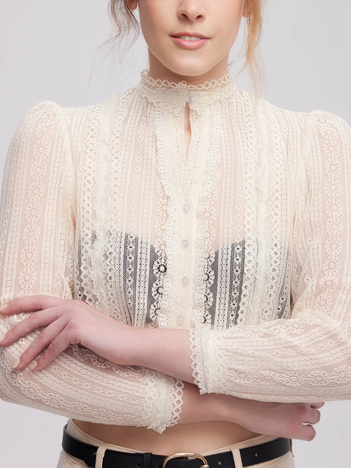 Modernes Dirndl in Beige